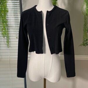 Frankies Bikinis | Cheri Cardigan in Black